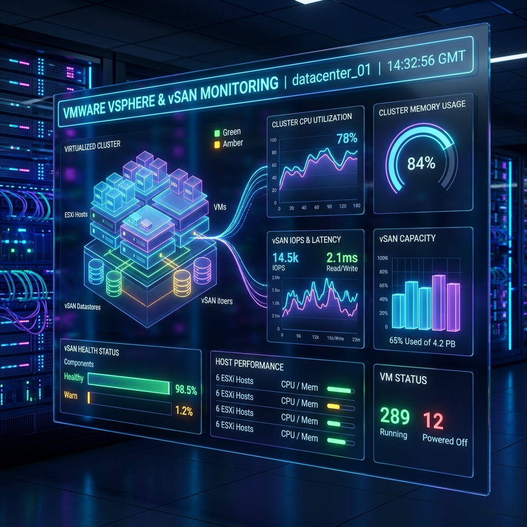 Hướng dẫn cài đặt và cấu hình SexiGraf: Giám sát vSphere & vSAN chuyên nghiệp